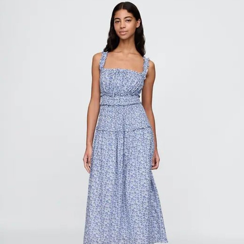 Gap × DÔEN Floral Midi Dress